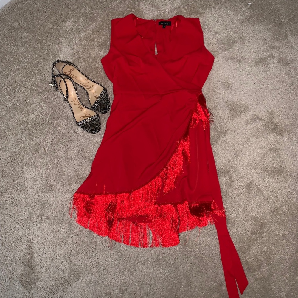 Red dress